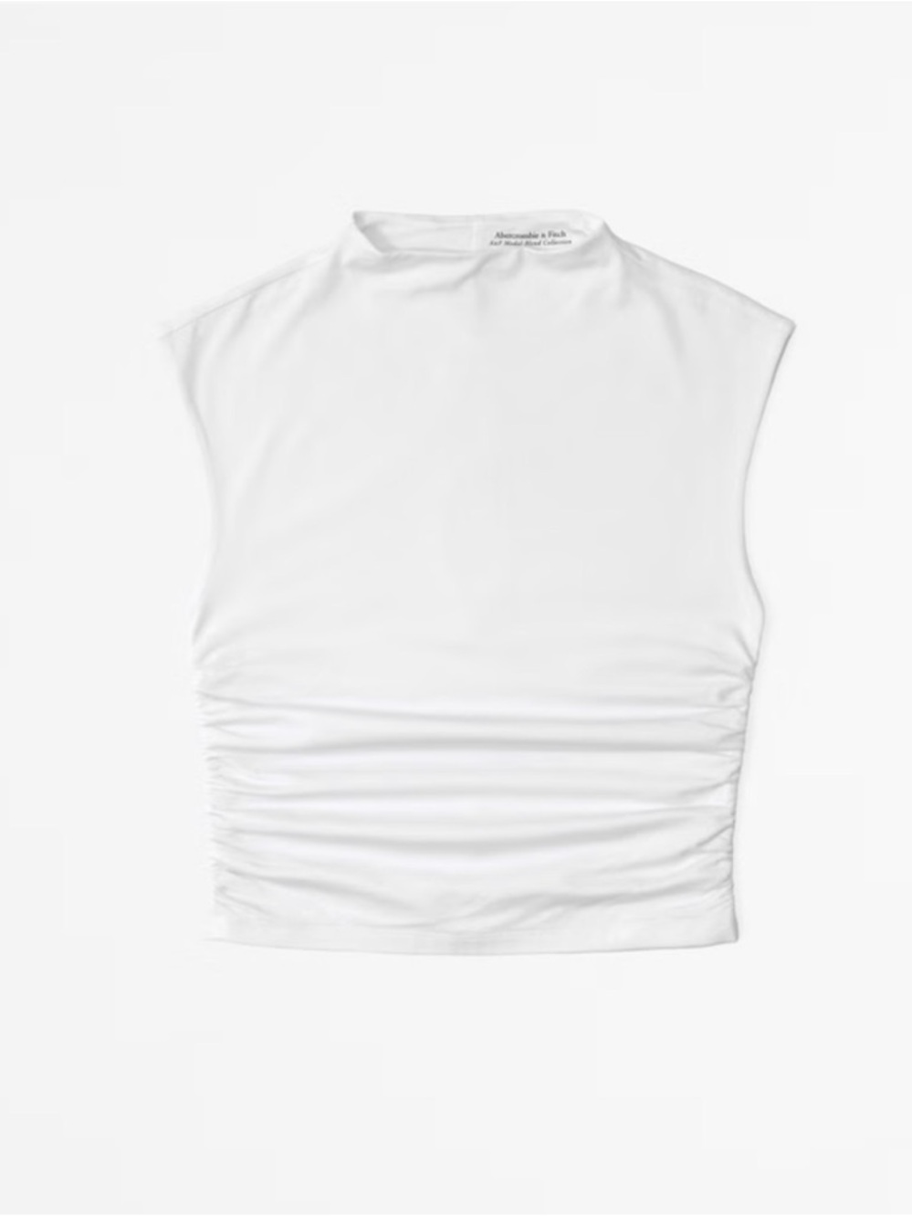 A&F White Paloma Top
